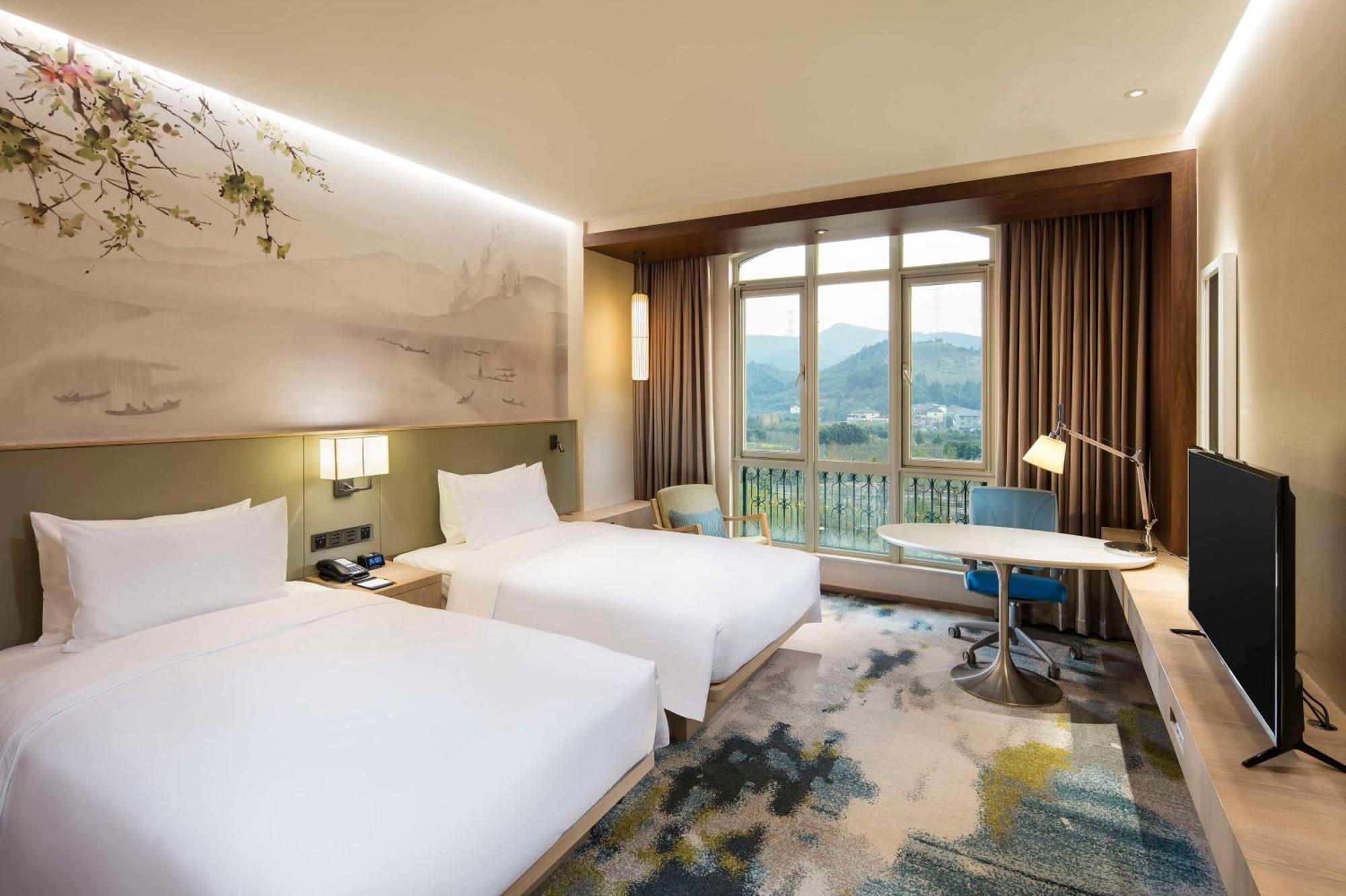 Hilton Garden Inn Hangzhou Lu'Niao Anji Buitenkant foto