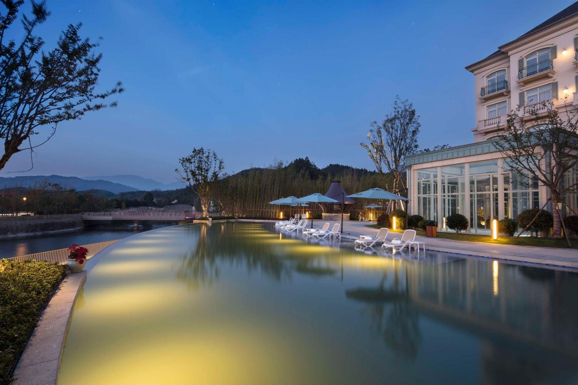 Hilton Garden Inn Hangzhou Lu'Niao Anji Buitenkant foto