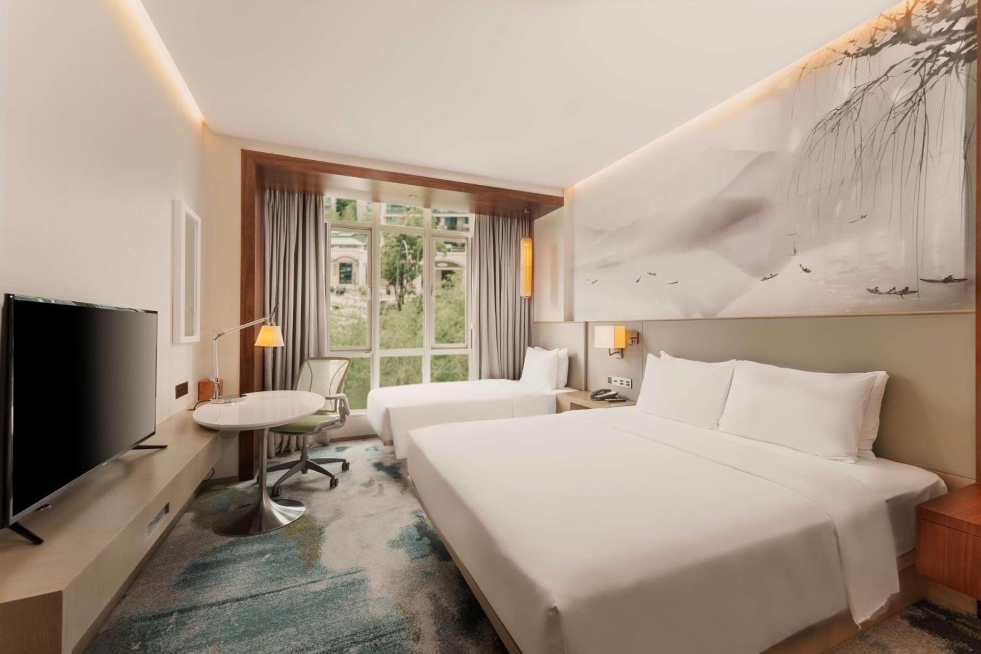Hilton Garden Inn Hangzhou Lu'Niao Anji Buitenkant foto
